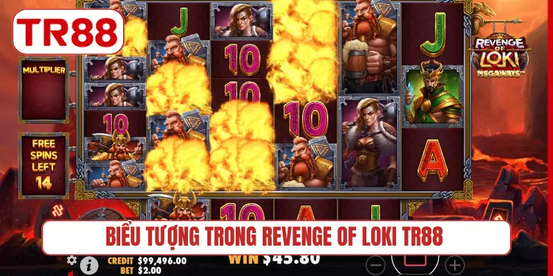Biểu tượng trong Revenge of Loki TR88
