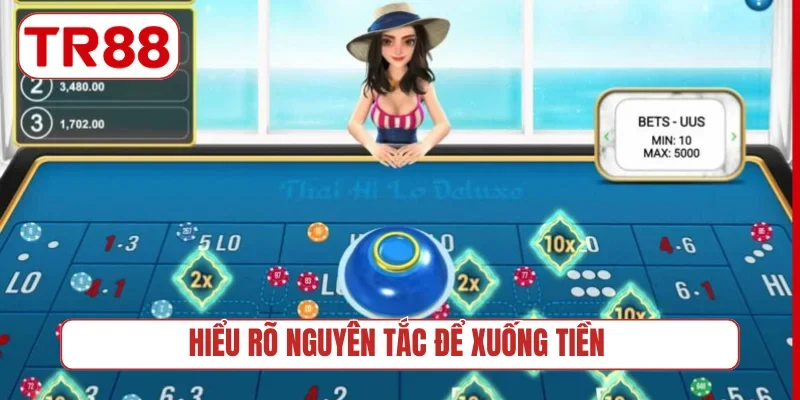 Hiểu rõ nguyên tắc để xuống tiền